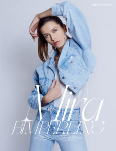 Model: Mira Bimperling | Agency: East West Models | Wardrobe Stylist: Styled.by.j | Title: The variety of blue | Published by: GMARO Magazine | Fashion Shooting | Location: Neuss, Germany